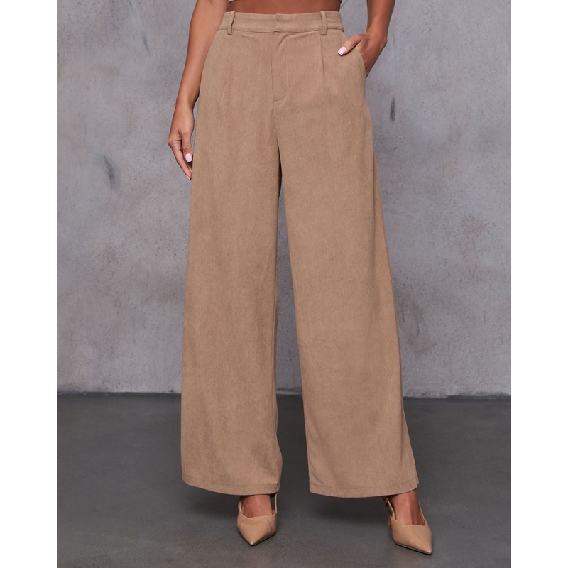 Kayda Wide Leg Corduroy Trouser