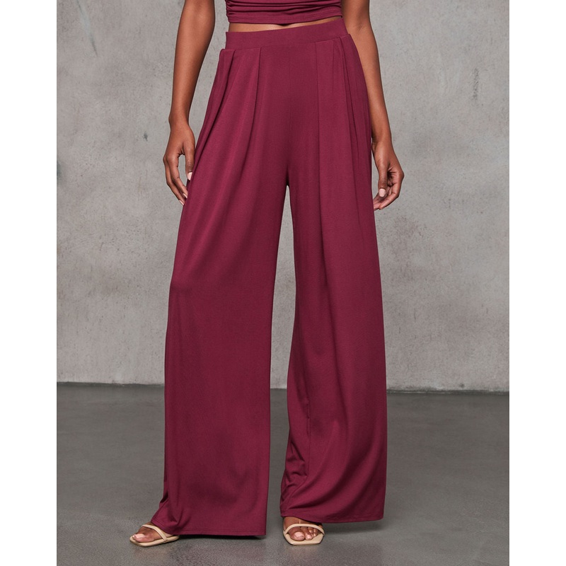Santori High Rise Wide Leg Pants