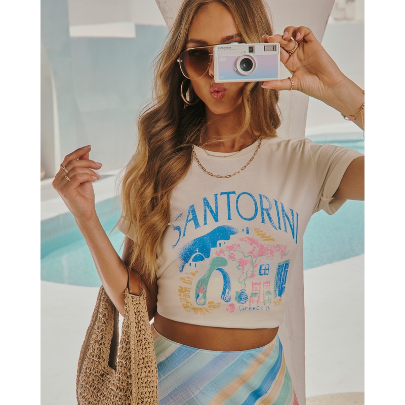 Santorini Short Sleeve Graphic Tee