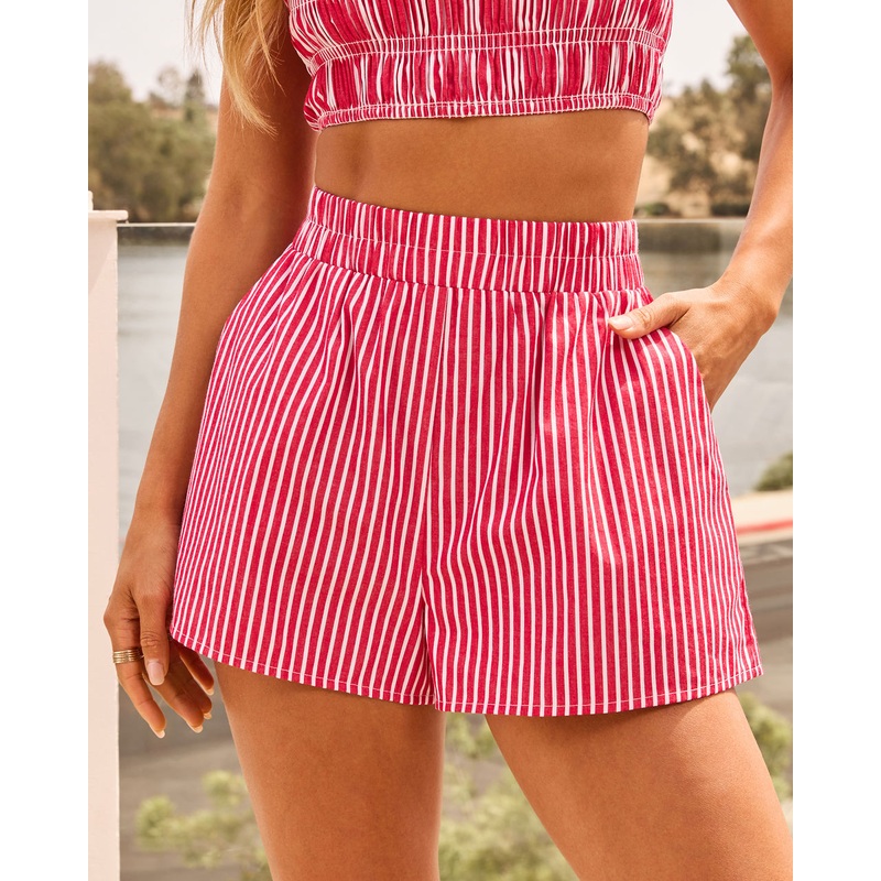 Dune Drifter Contrast Stripe Shorts