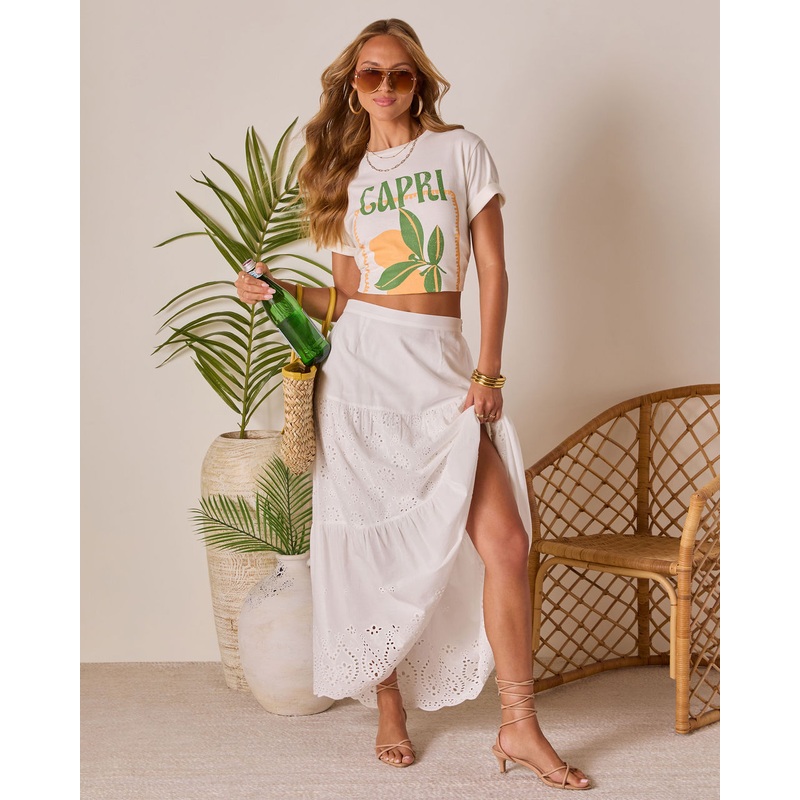 Capri Short Sleeve Graphic Tee