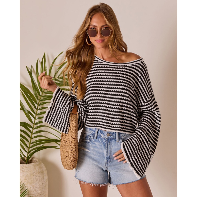 Raymar Contrast Stripe Sweater
