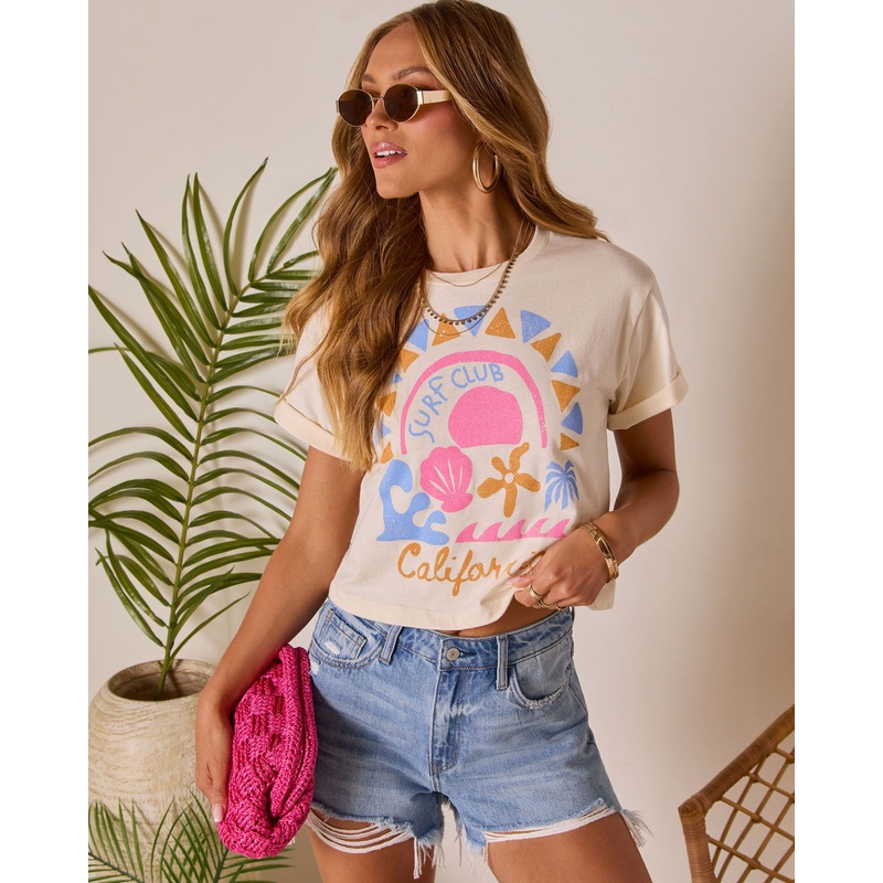 Surf Club California Short Sleeve Graphic Tee