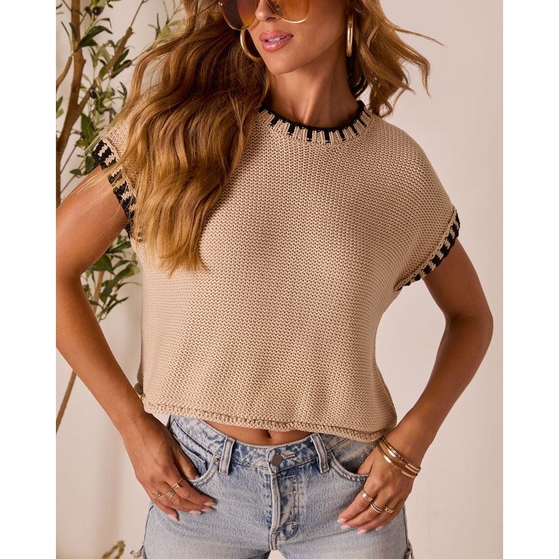 Loraie Knit Sweater Top|Natural|XS|S|M|L|XL