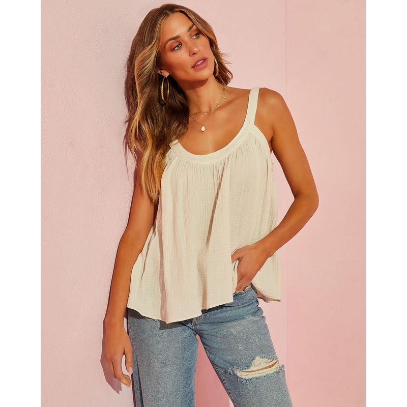 Coralie Tank|Natural|S|M|L