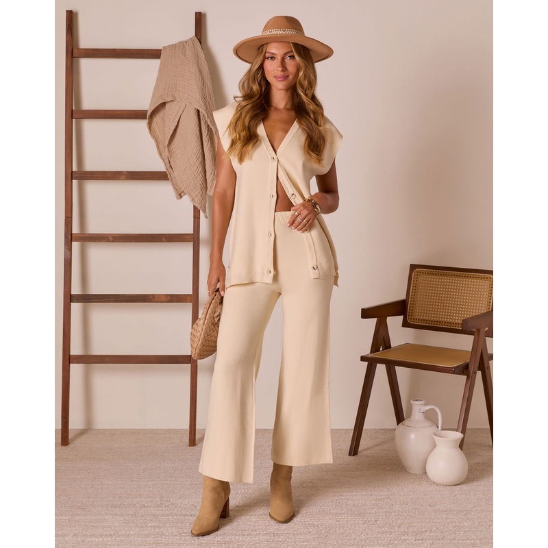 Soft Confession Cap Sleeve Knit Sweater