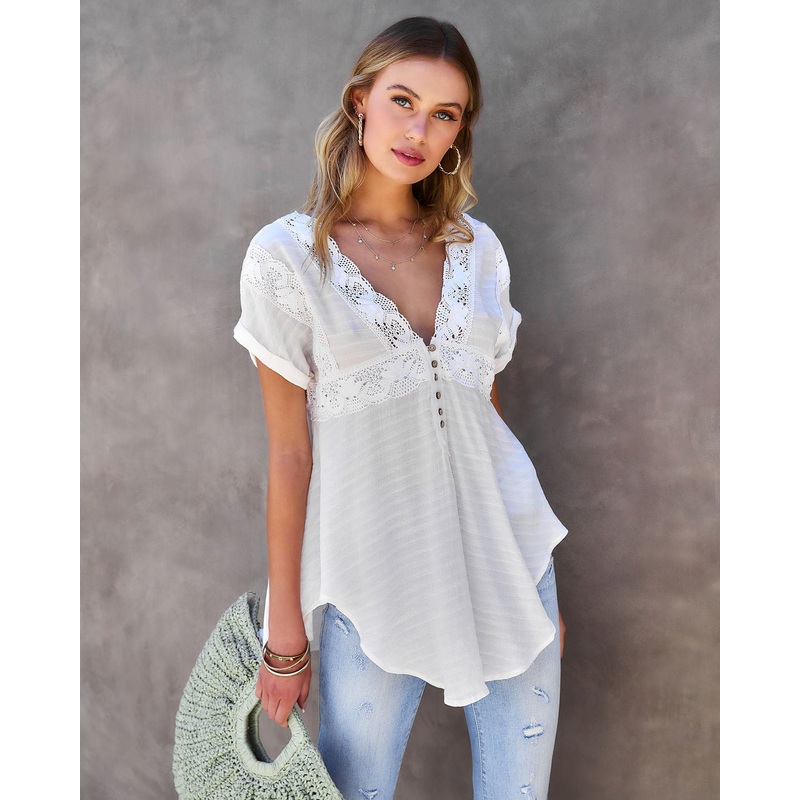 Love Always Lace Top|Cream|XS|S|M|L|XL