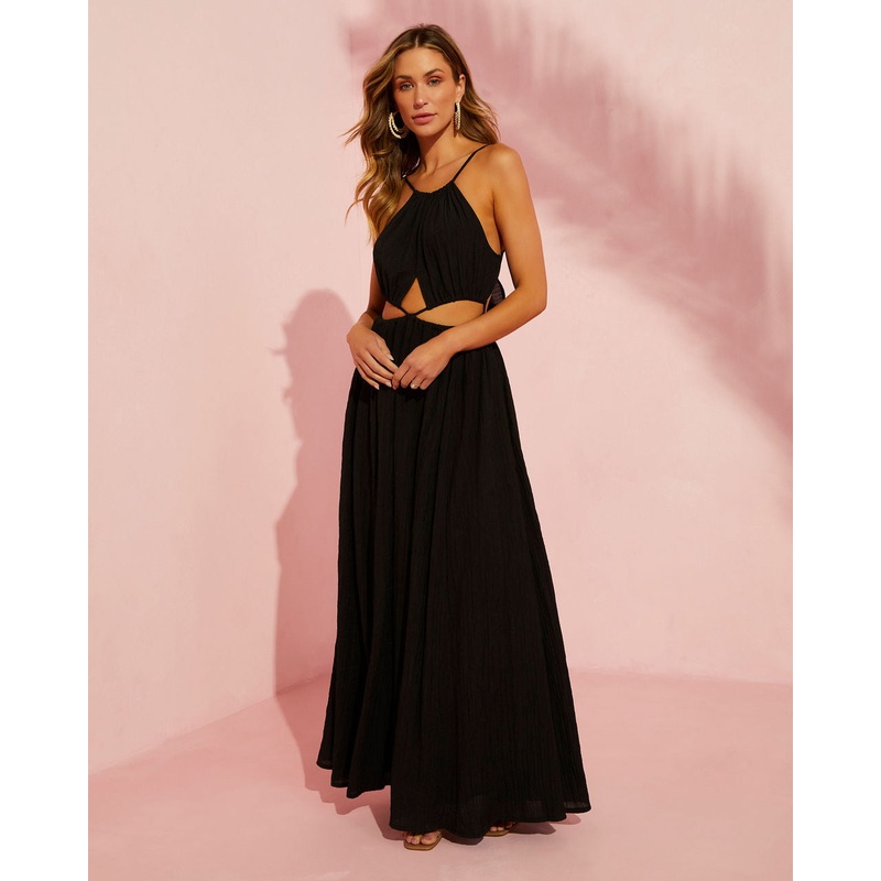 Orlaith Halter Cut Out Maxi Dress