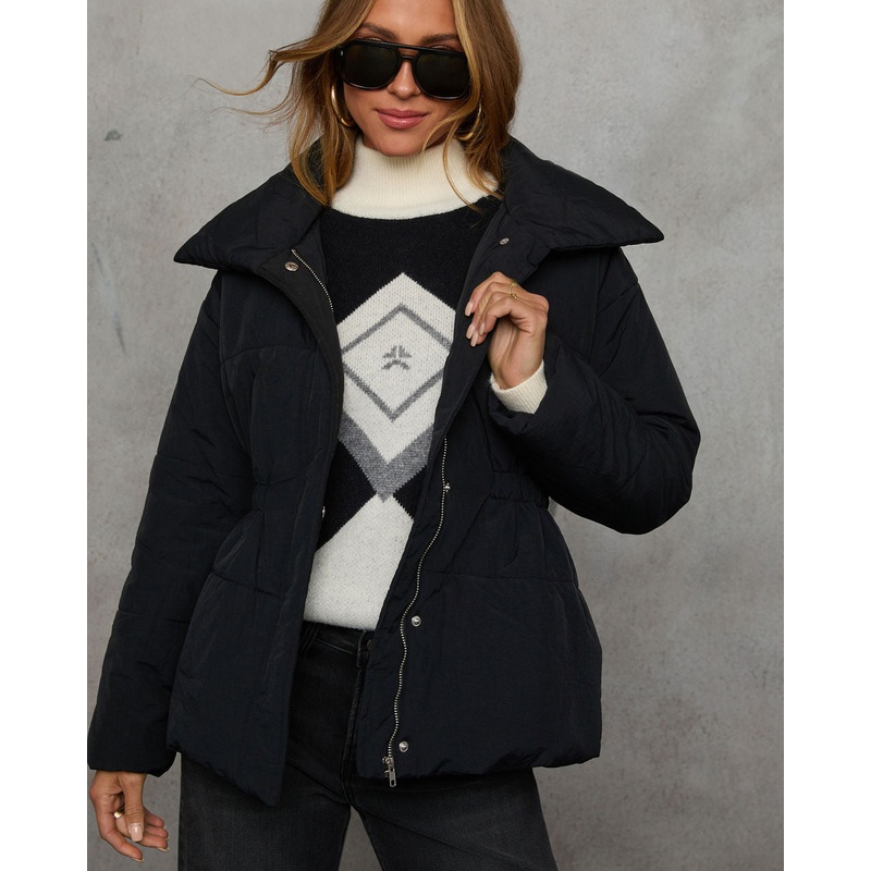 Bleecker Street Puffer Jacket|Black|Olive|S|M|L