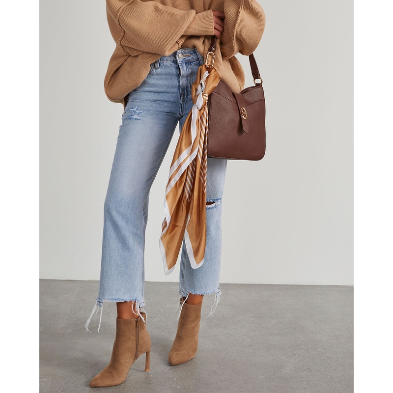 Somaya Square Scarf|Camel|O/S