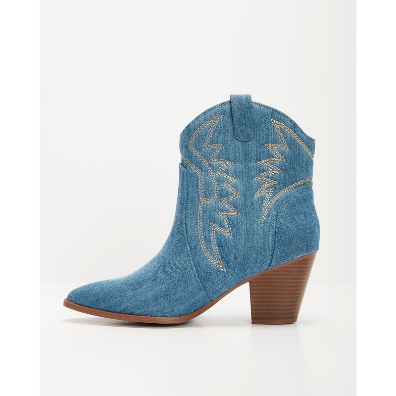Stylish Bandit Ankle Western Booties
