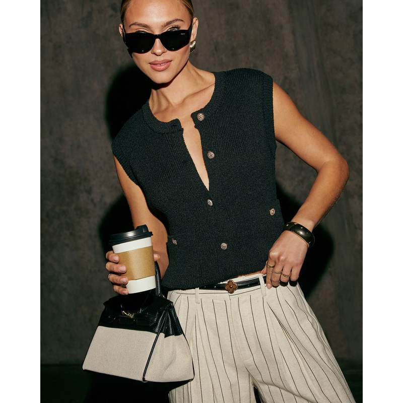 Cherise Knit Cardigan|Black|S|M|L