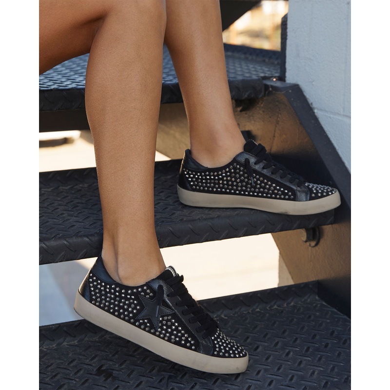 Star Power Studded Platform Sneaker