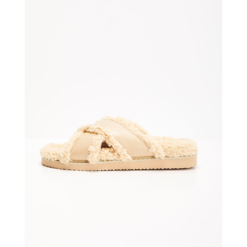 Billini Zelie Slides|Beige|Black|5|6|7|8|9|10