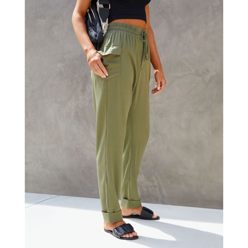 Hey Jane Drawstring Cargo Joggers