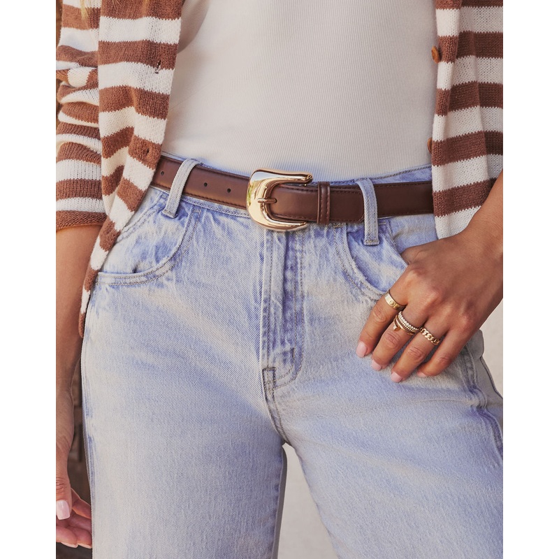 Moon Spice Classic Belt|Dark Brown|Black|O/S