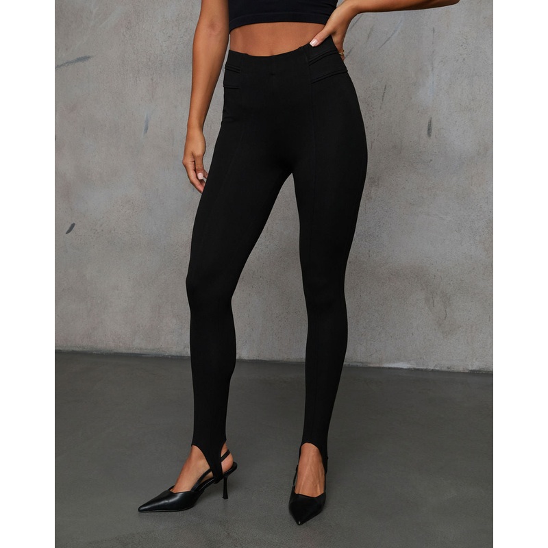Pull Me In Skinny Stirrup Pants