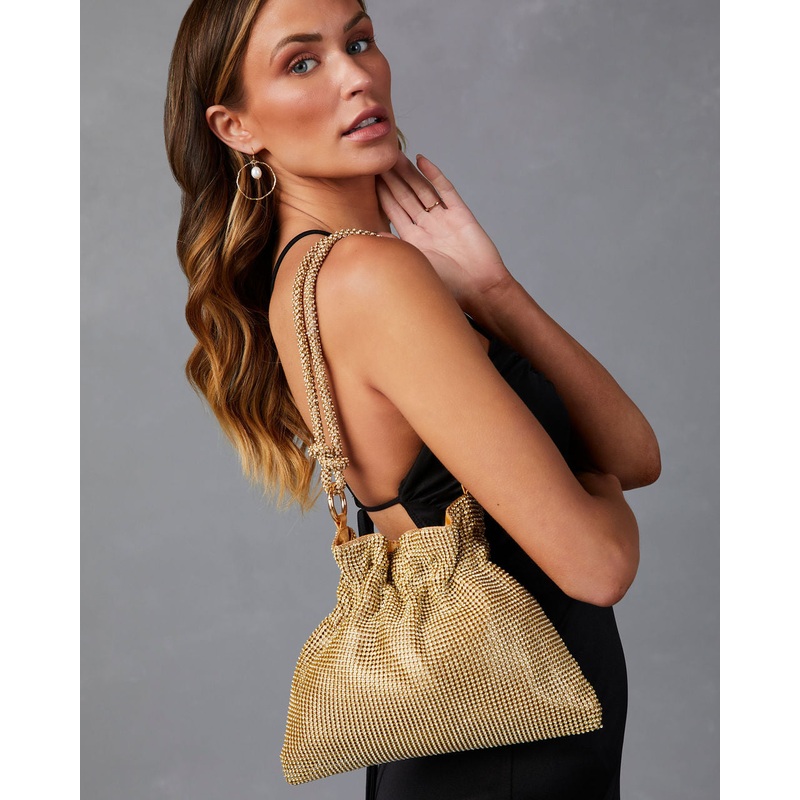 Secret Treasure Beaded Bucket Bag