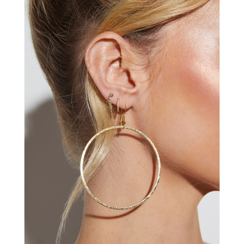 Always Essential Hoops|Gold|O/S