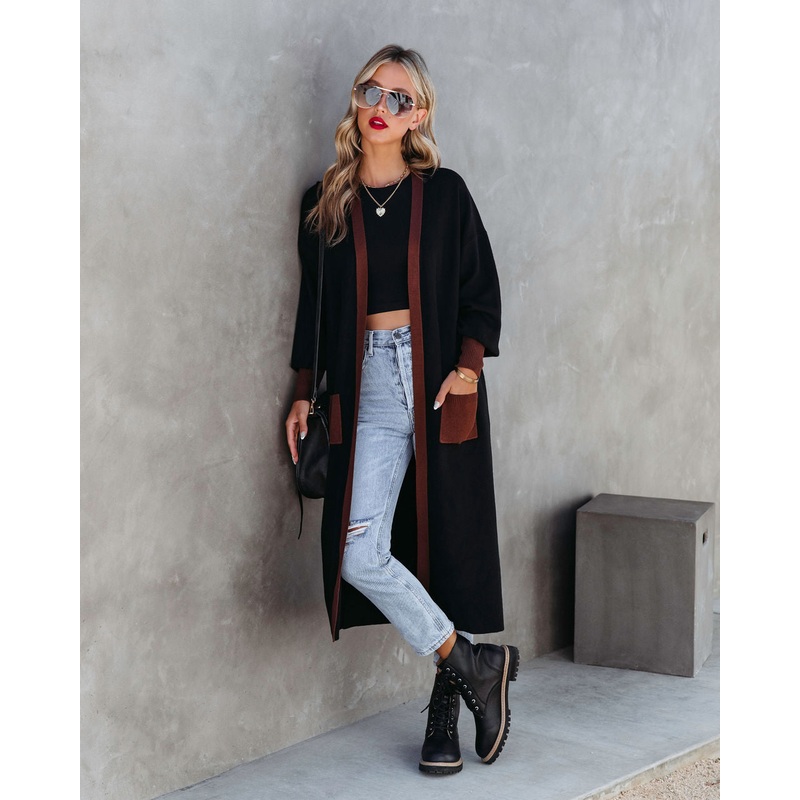 Enchantment Pocketed Duster Cardigan