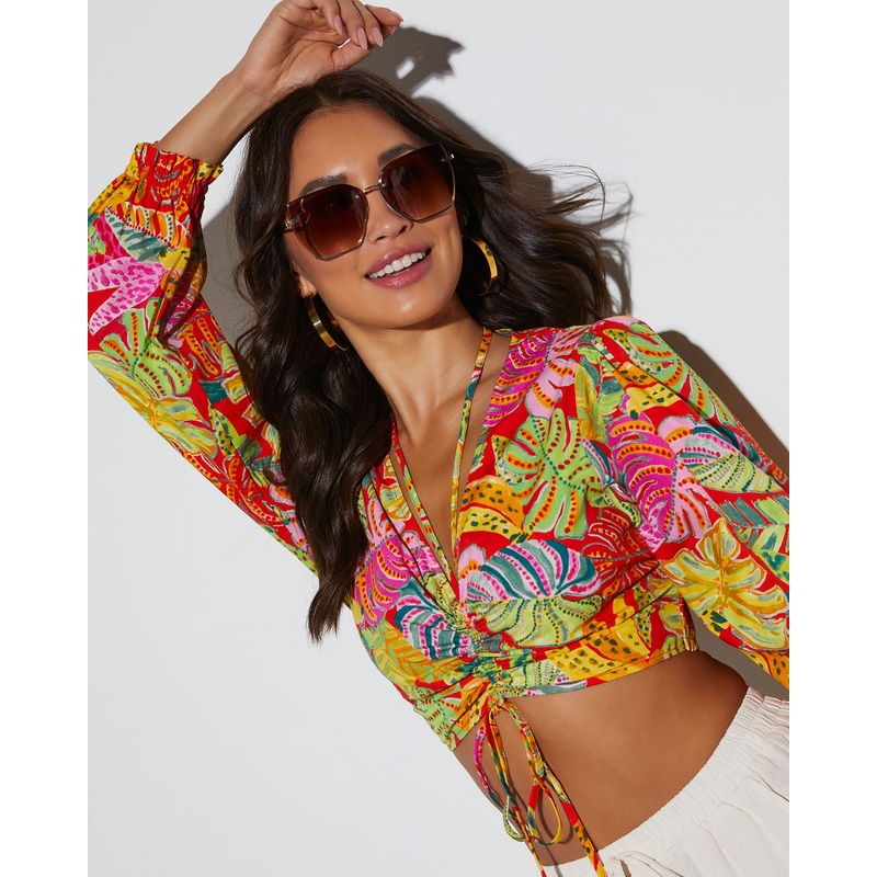 Hollywood Frameless Square Sunglasses