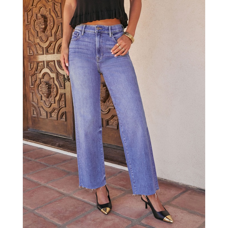 Icon Super Stretch High Rise Straight Jeans