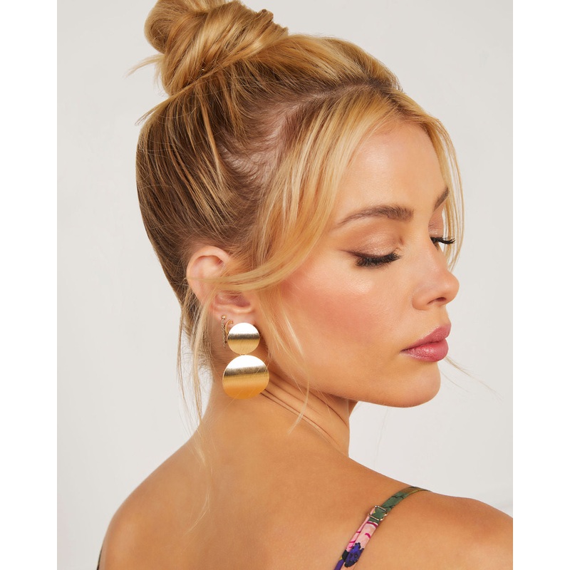 Lydia Drop Earrings|Gold|O/S