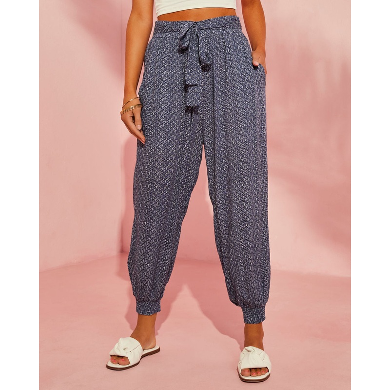 Prudence Pocketed Jogger Pant|Dark Denim|XL|XS|S|M|L