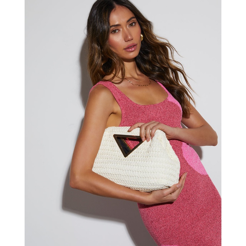 Resort Vibes Crochet Bag|Natural|O/S
