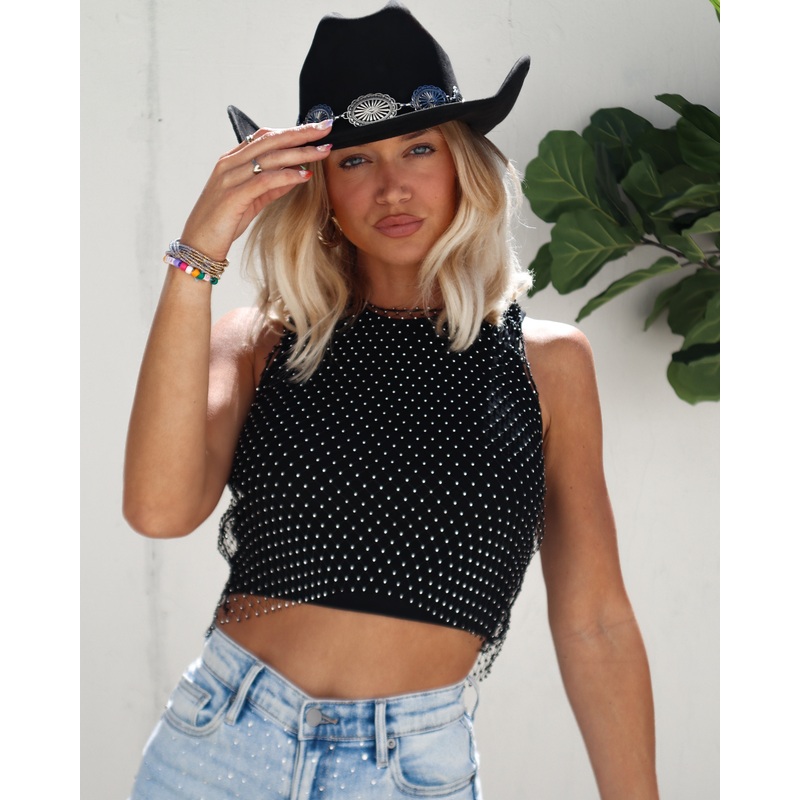 Rodeo Queen Cowboy Felt Hat|Black|Dark Taupe|O/S
