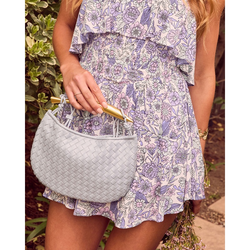 Brunch Date Woven Crossbody Bag