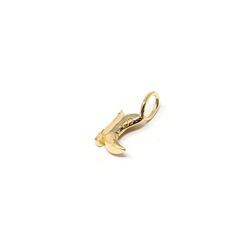 Cowboy Boot 14k Plated Charm|Gold|O/S