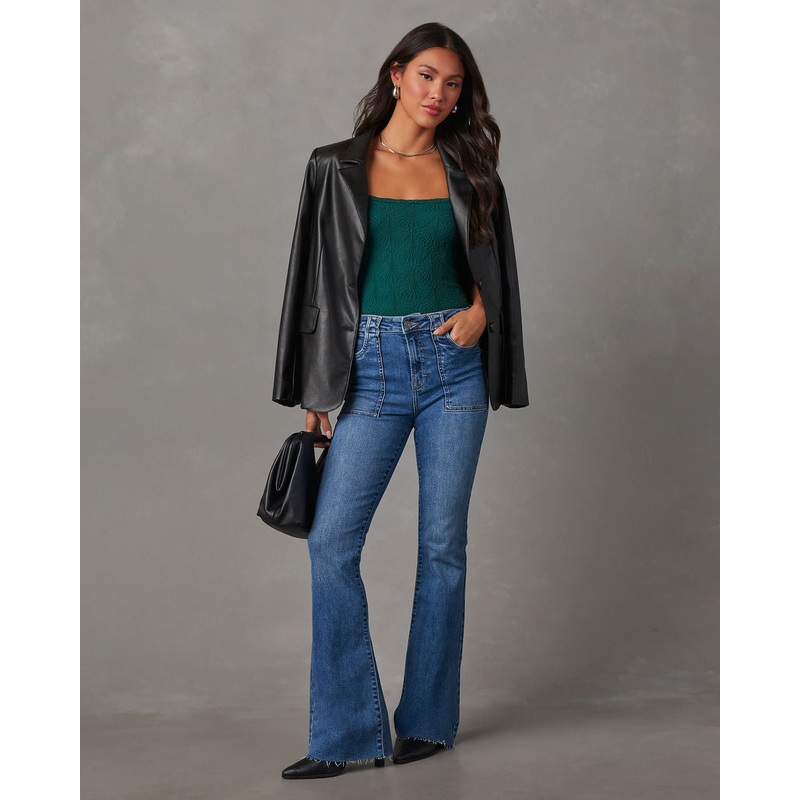 Mulaney High Rise Flare Jeans|Medium Wash|24|25|26|27|28|29|30|31