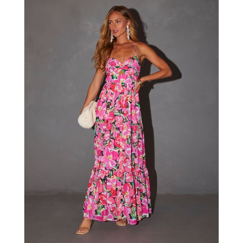 Sheridan Floral Print Maxi Dress