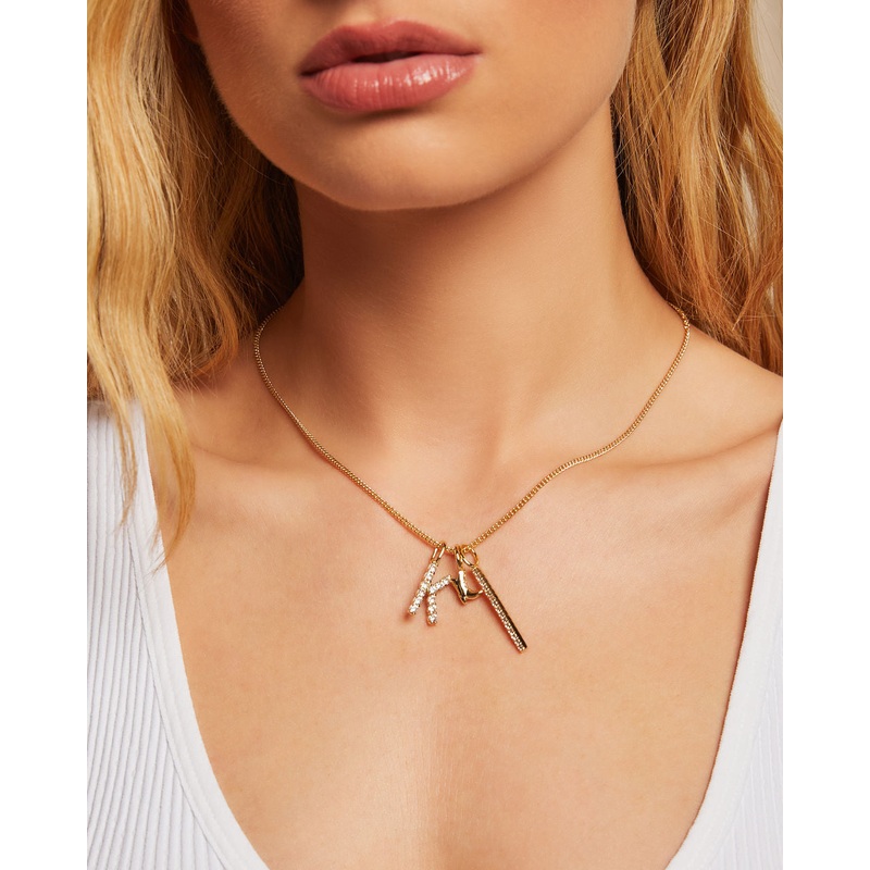 Skinny Curb 14k Plated Chain|Gold|O/S