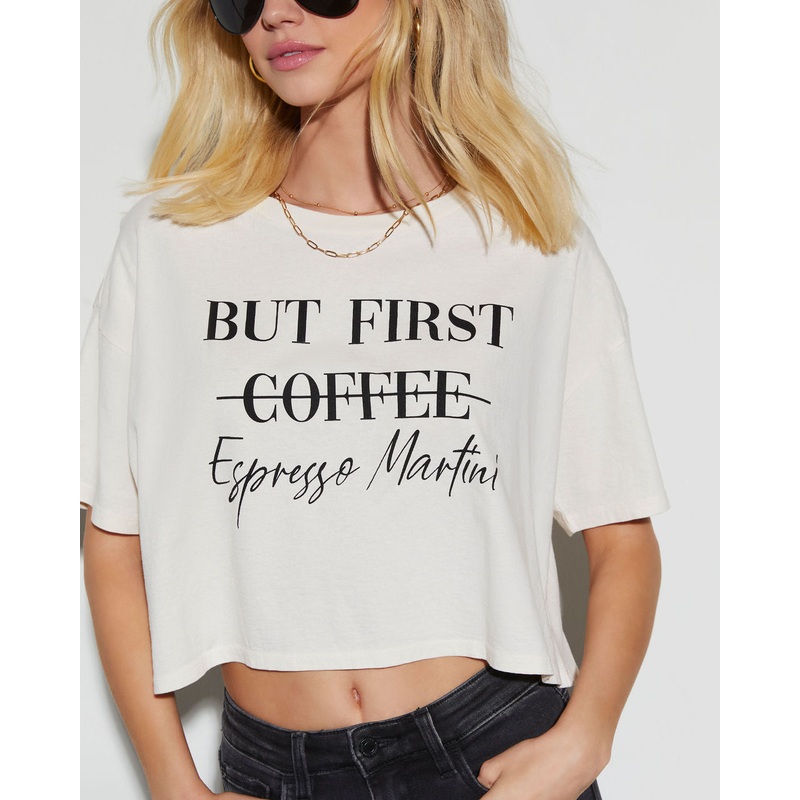 But First Espresso Martini Graphic Tee