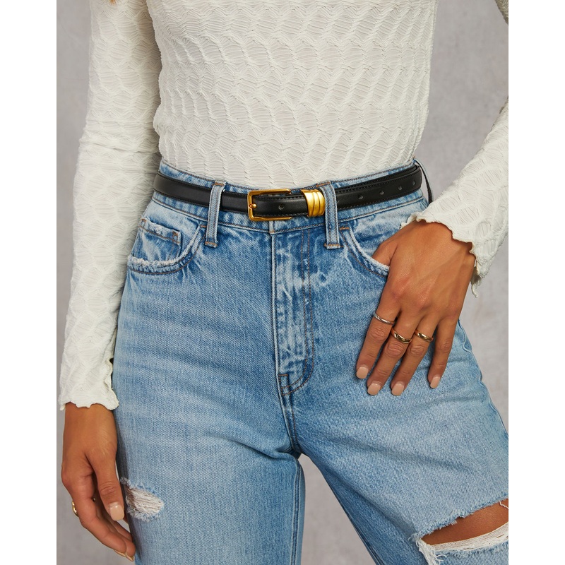 Have My Heart Faux Leather Belt