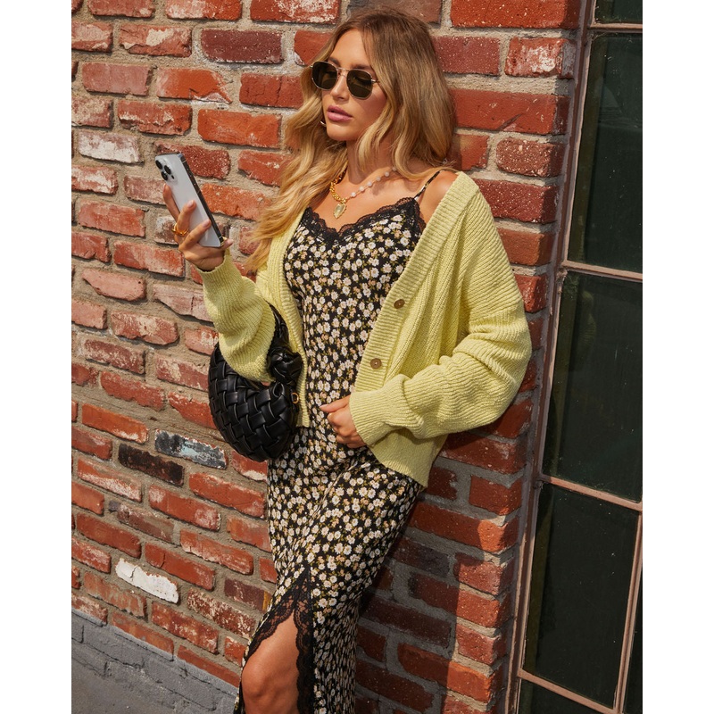 Jovanna Buttoned Cardigan Sweater