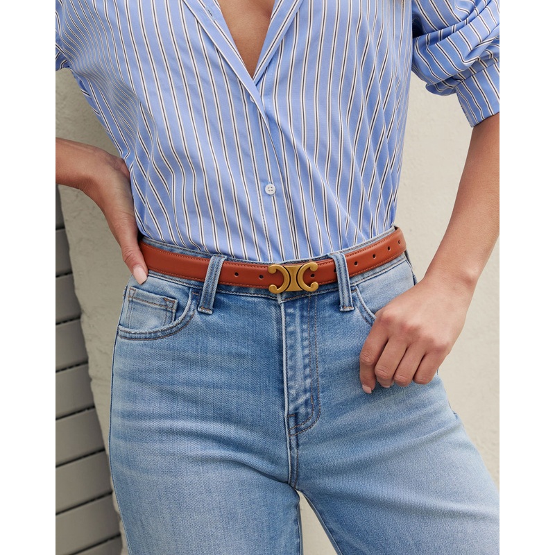 Just This Once Gold-tone Buckle Belt