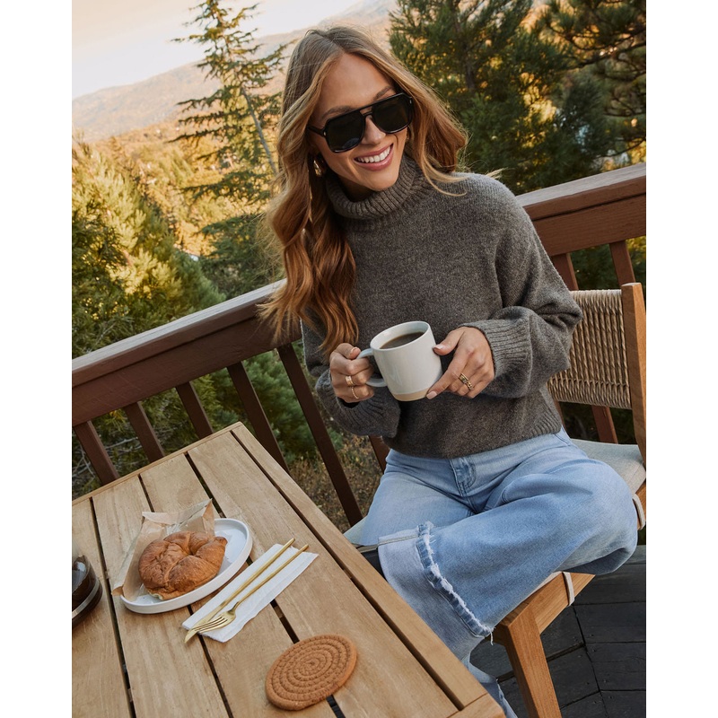 Gwyneth Knit Turtleneck Sweater