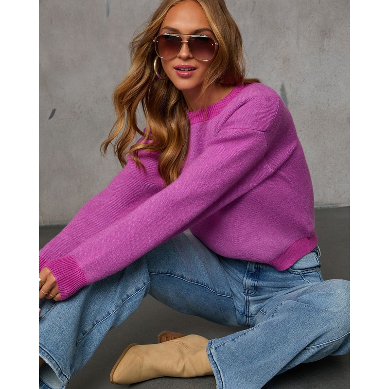 Touch Of Cool Knit Pullover Sweater