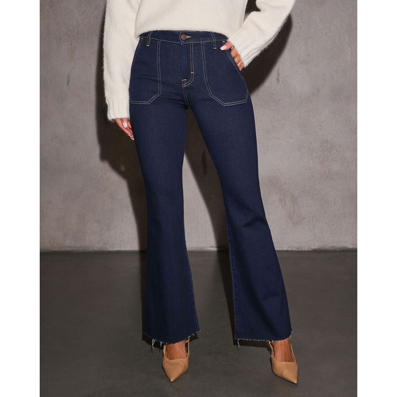 Annabella Super Stretch Flare Hem Jeans