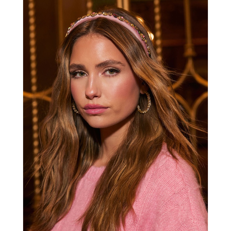 Clarasi Embellished Skinny Headband