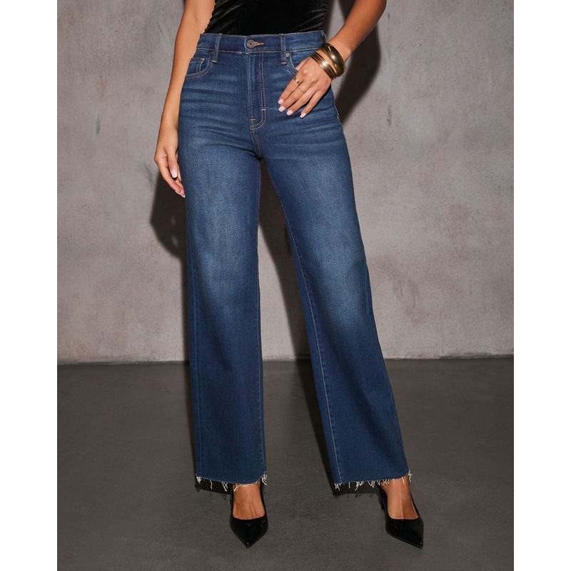 Jillianna High Rise Wide Leg Jeans