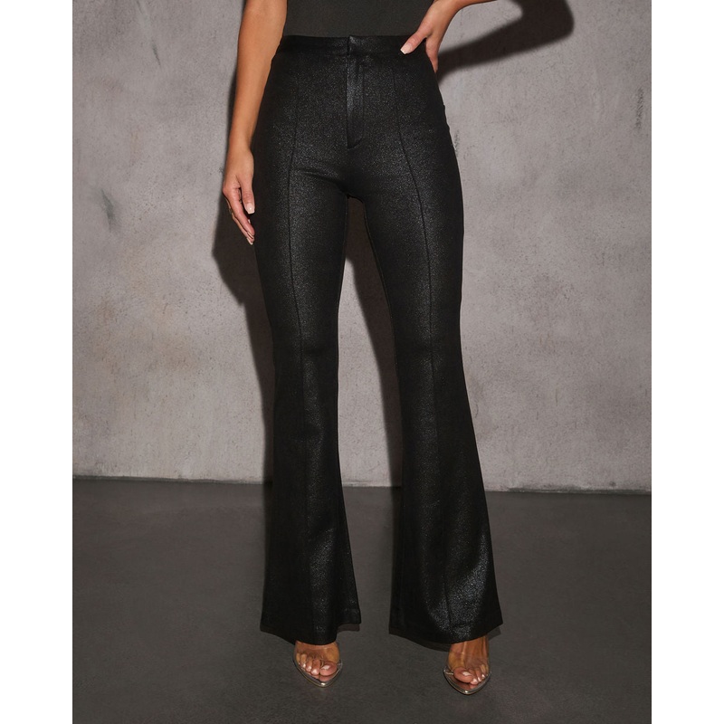 Kylie Faux Leather Pants|Black|XS|S|M|L|XL
