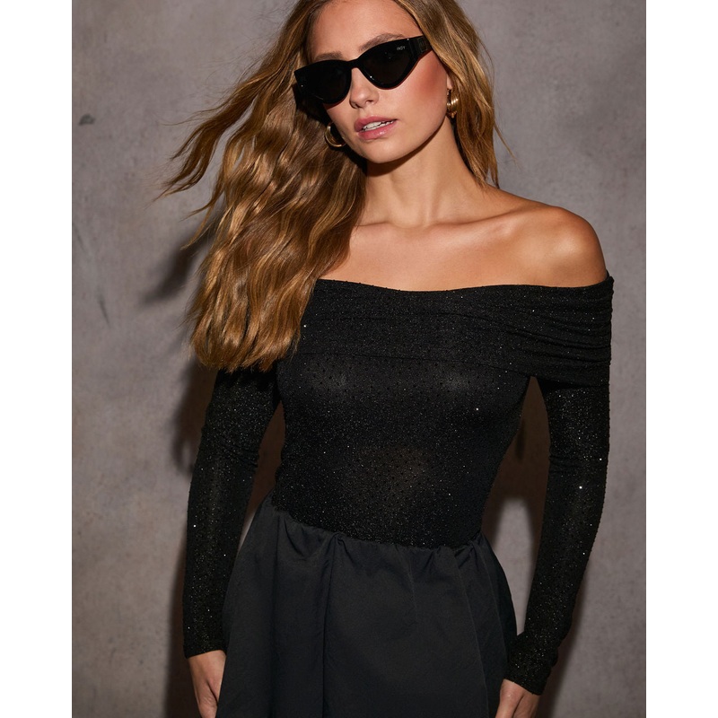 Marleena Off The Shoulder Top|Black|XS|S|M|L|XL