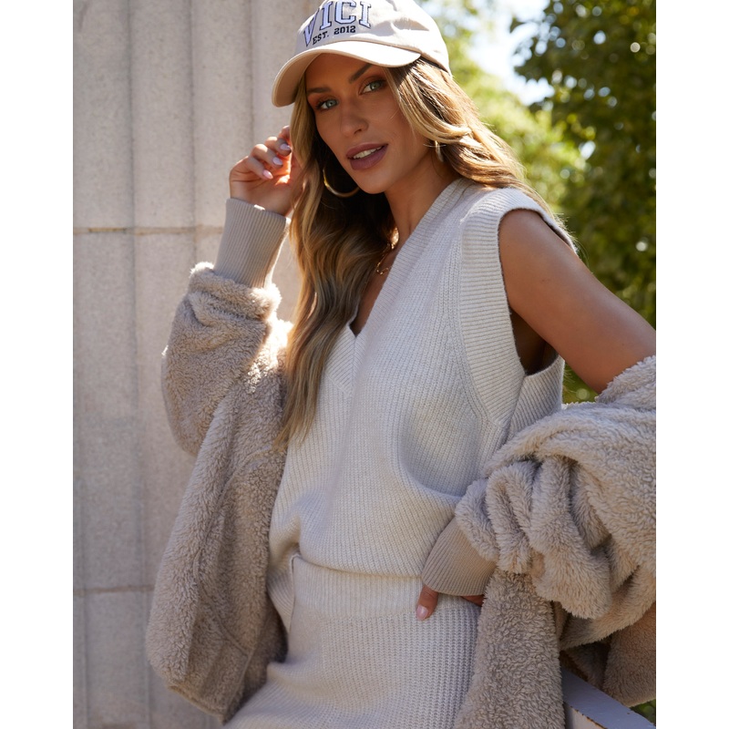 Always Cozy Ribbed Knit Top|Oatmeal|Charcoal|XS|S|M|L|XL