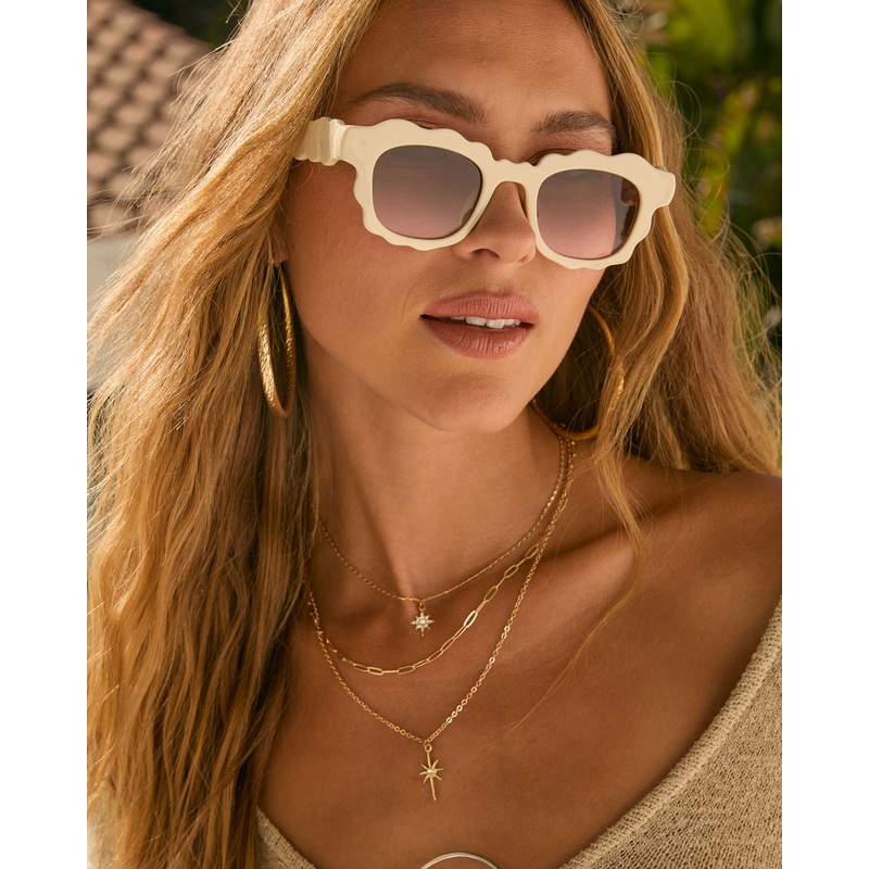 Brixton Scallop Trim Sunglasses