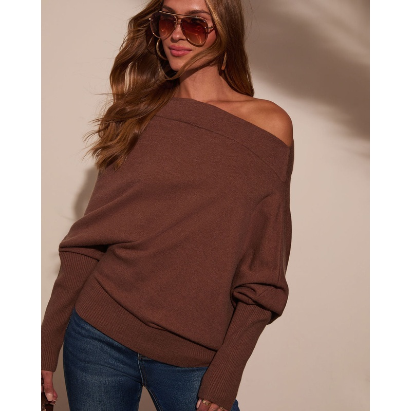 Everglow Off The Shoulder Sweater