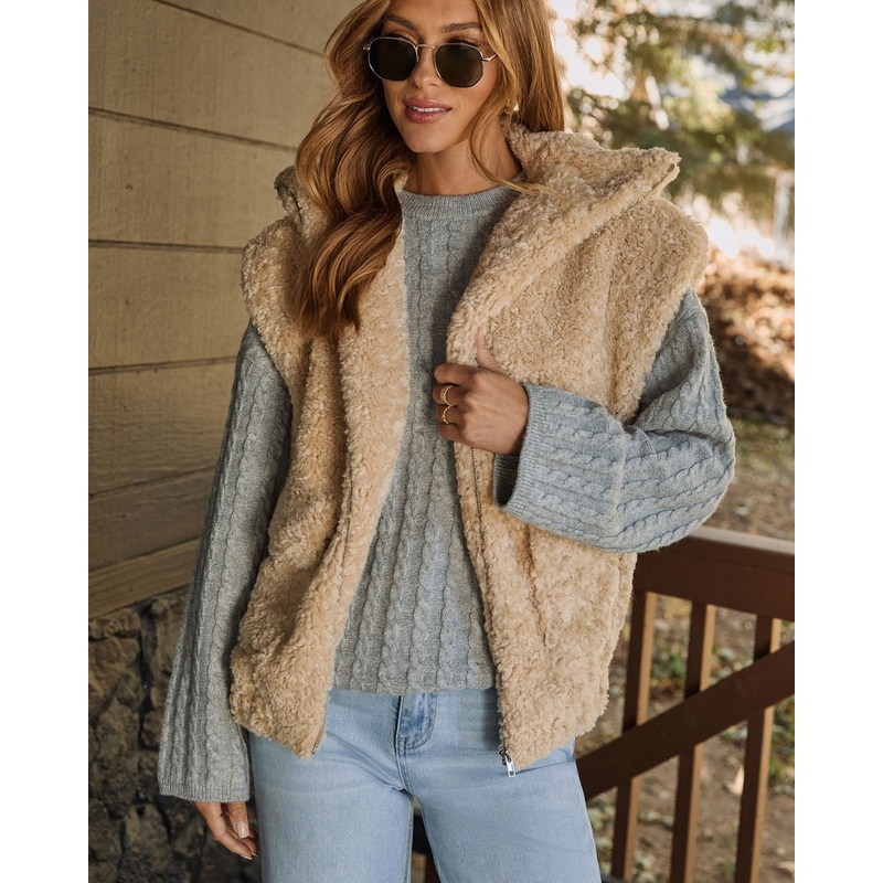Gather Together Shearling Vest